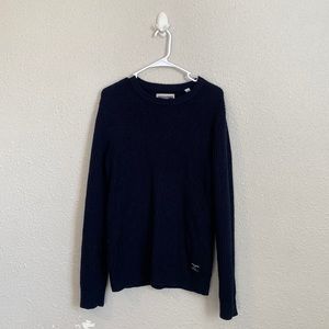Navy Knit Sweater
